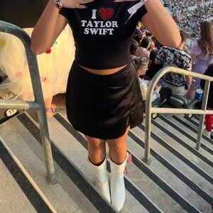 Abercrombie Satin Mini Skort